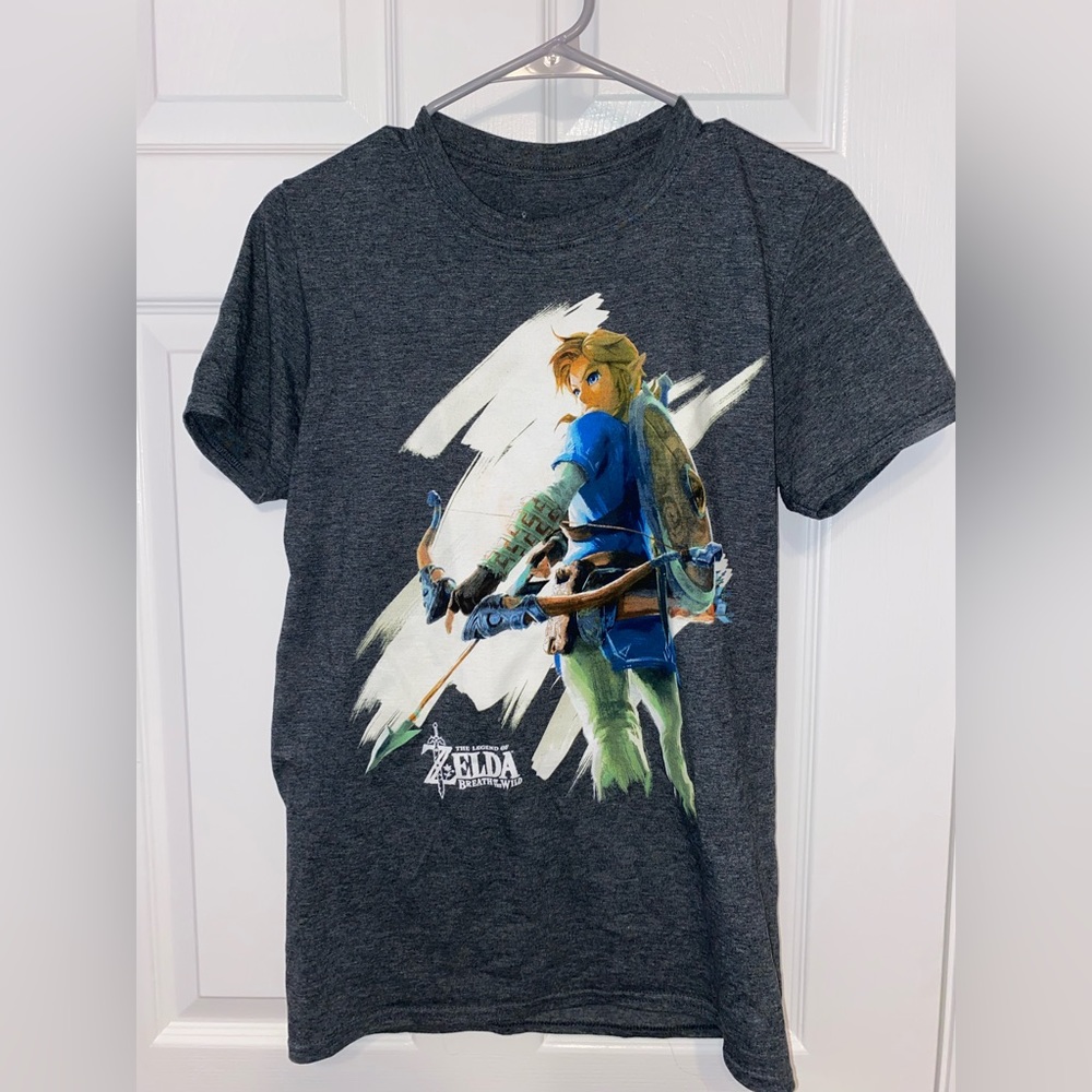 legend of zelda breath of the wild link unisex tshirt loot crate exclusive (S)